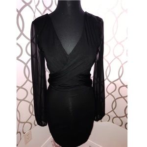 Bebe Long Sleeve Dress